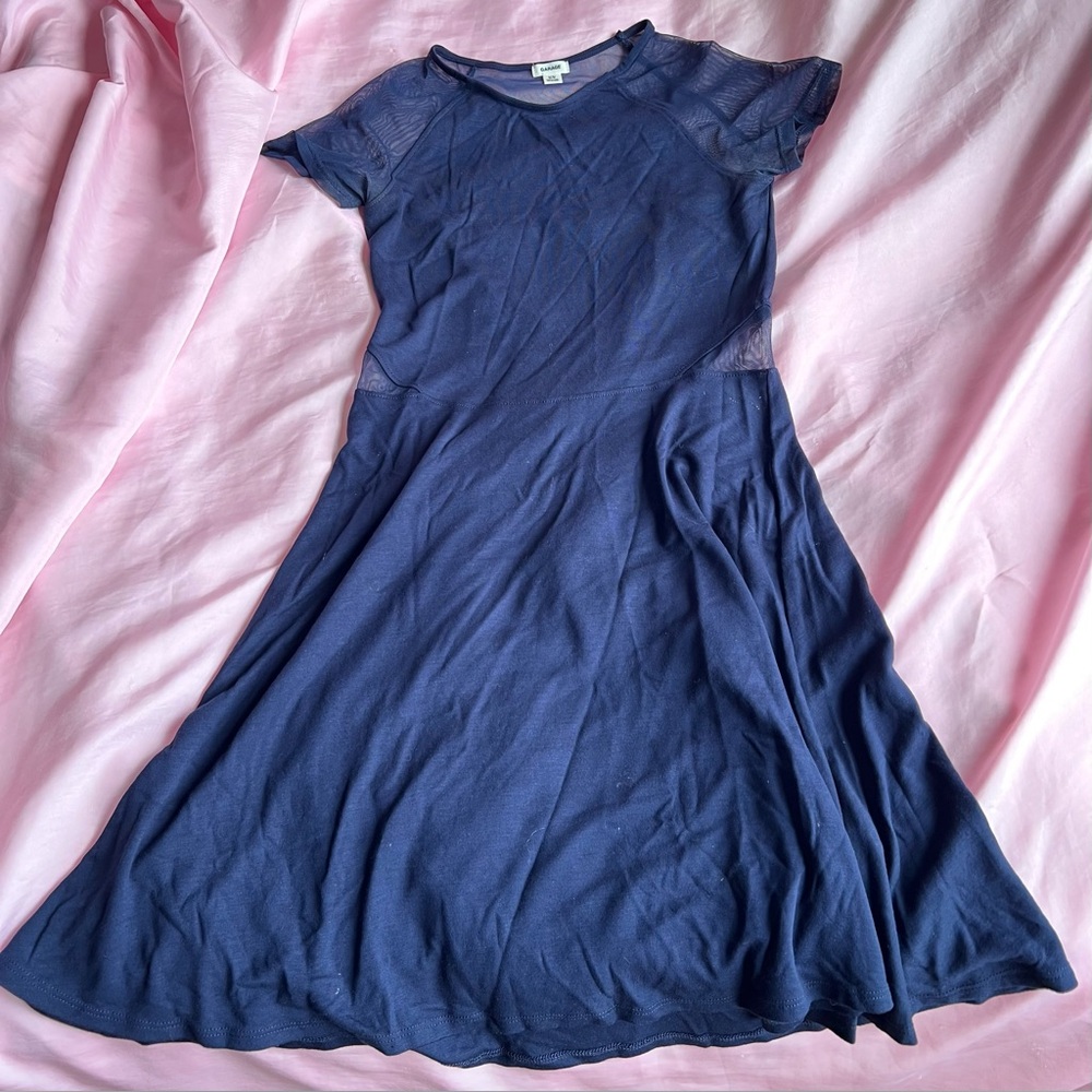 Garage Navy Blue Dress